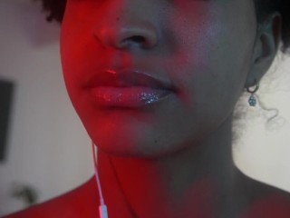 licking and suction asmr