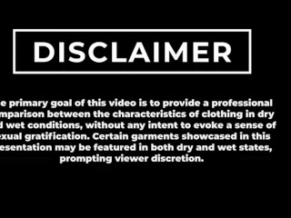 dry vs wet Victoria secret sleepwear