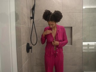 dry vs wet Victoria secret sleepwear