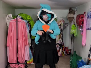 Plush Gardevoir Hoodie and PVC Layers, Breathplay, and Poke Ball Gag