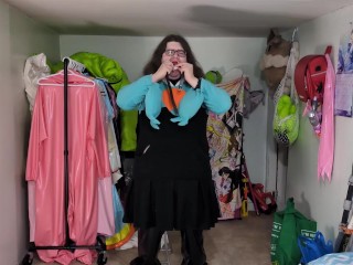 Plush Gardevoir Hoodie and PVC Layers, Breathplay, and Poke Ball Gag