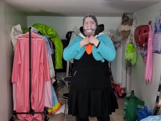 Plush Gardevoir Hoodie and PVC Layers, Breathplay, and Poke Ball Gag