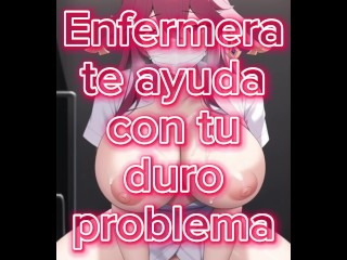 ASMR - Enfermera te ayuda con tu duro problema