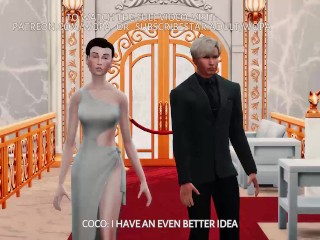 (TRAILER) AN EXCITING MEETING AND A HOT DP WITH MISS COCO IN LONDON