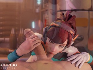 [Compilation] Dva Enjoying Blowjob big Dick's and Sucking big Ball's[Grand Cupido]( Overwatch ) ❤