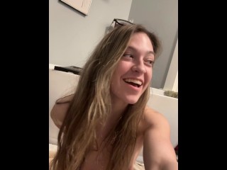 Onlyfans model (of_courseiwill) explores her dominant side in three way MFF JOI