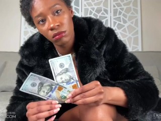 $200 REPARATIONS. BNWO, Findom - eKRYSTALLINE - Ebony Femdom