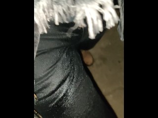 Pissing My Already Wet Skinny Jeans