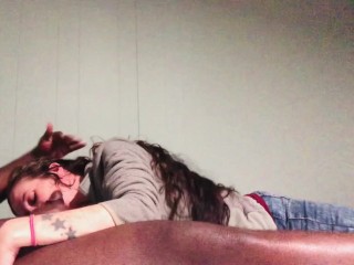 Shut up bitc$ swallow! At lease she listens! 💯🎉😎