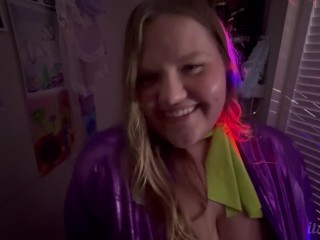 BBW party slut POV fuck