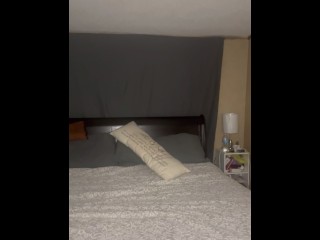 Landlord came over to collect rent. He left with no money and empty balls!!