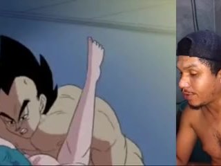 Bulma pelea con vegueta y este le pega rica follada para consentirla hentai sin censura