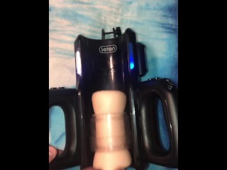 New Blowjob Machine Keeps Me Moaning Until I Cum