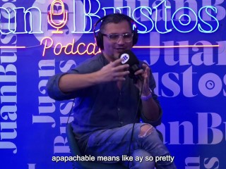 Clase de sexo y trio lesbico con squirt potente junto a Alanna, Emma y Anna en Juan Bustos Podcast