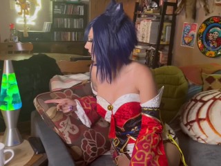 Gassy Fox Girl Ahri Farts and Burps All Over Your House! FULL VIDEO Roleplay, Farting