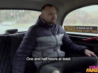 Female Fake Taxi He empties his balls into my pussy to calm his nerves