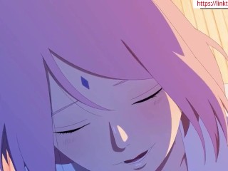 Naruto x Sakura First Time Sex Konoha Night Hentai