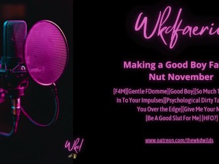 Making a Good Boy Fail No Nut November