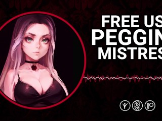 [Erotic Audio] Devoted Shadows | Mistress Free Use Gentle FemDom Pegging | StrapOn Training BDSM