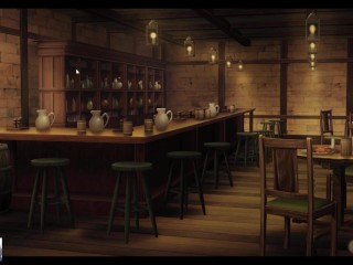 CUTE BRUNETTE FOXGIRL BEING FUCKED ON A TAVERN