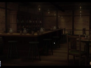 CUTE BRUNETTE FOXGIRL BEING FUCKED ON A TAVERN