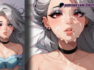 Human - Loona wolfman with a creampie in his furry ass!