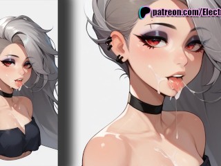 Human - Loona wolfman with a creampie in his furry ass!