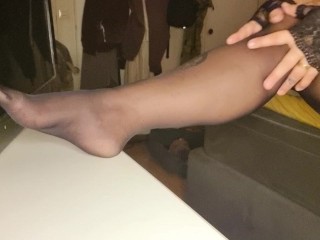 Putting on my stay ups