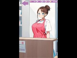 【#02 カードショップでおっぱいを見せてくれる女の子(体験版)実況】爆乳店員に逆肩車乳揉みクンニしたり、巨乳女デュエリストのおっぱい揉んで机下フェラさせたり(2DアニメーションSLGエロゲ―)