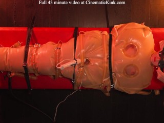 LilMizzUnique in inflatable latex sack
