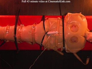 LilMizzUnique in inflatable latex sack