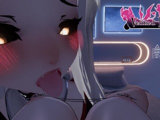 Vr | POV succubus seduces you in her room