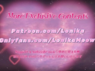 ASMR PREVIEW｜LonikaMeow 3Dio Ear Lick kisses Ahegao 港女舔耳顱內高潮【Full Video on PATREON & ONLYFANS 完整影片】