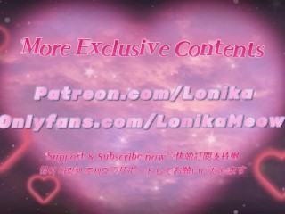 ASMR LICK ｜LonikaMeow 3Dio Suck Ears Licking,Ahegao港女舔耳顱內高潮【Full Vid on PATREON & ONLYFANS】