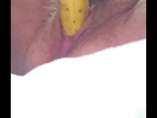 Banana 🍌  in my pussy