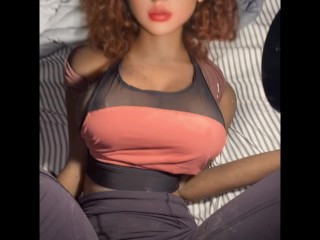 Sex doll Snapchat filter