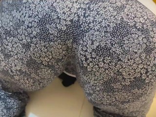 Big Ass Curvy Muslim Hot Stepmom Stuck under Bed Then She want Anal fuck from me! Episode-1