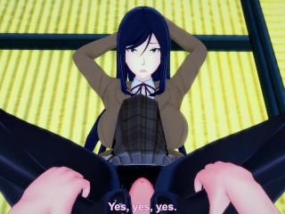 Mari from Prison School Gives You A Footjob Hentai POV