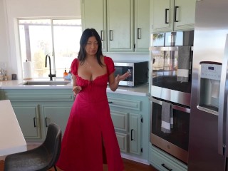 My big titty christian trad wife sister in law cheats on her husband at Thanksgiving - Cami Strella