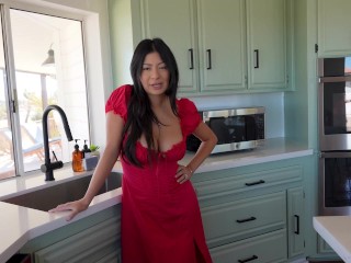 My big titty christian trad wife sister in law cheats on her husband at Thanksgiving - Cami Strella