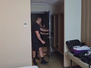 Fucking Big Cock Husband While His Wife Watches