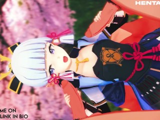 KAMISATO AYAKA GENSHIN IMPACT FUCKED SO HARD SHE SCREAMS - HENTAI FREE