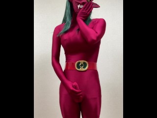 Futanari Red Demon Masturbation Part2