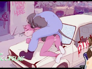 Cheat on my husband with a mechanic and Fucks me anally impregnates me (Furry animation) - Jazziuu