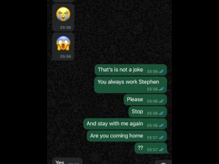 WhatsApp With My Friend's Girlfriend UNEXPECTED END!!!! Watch Until The End