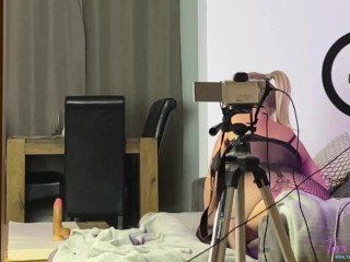 Tara Secret - Behind The Scenes! POV Getting Fucked by Huge Cock after i finished my Live Stream