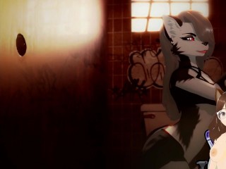 Best furry animation I've ever seen glory hole sexy girl & huge cock (Furry animation) - Jazziuu