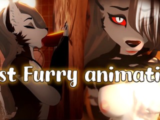 Best furry animation I've ever seen glory hole sexy girl & huge cock (Furry animation) - Jazziuu