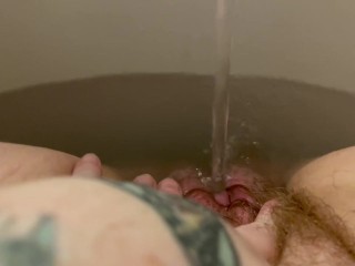 Fuzzy Boi Bath Fun