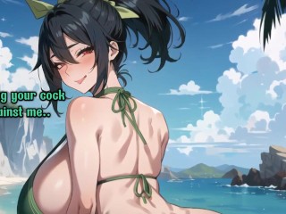 Akali makes you cum TWICE - Hentai JOI (Edging, Ass, Creampie, Switch)